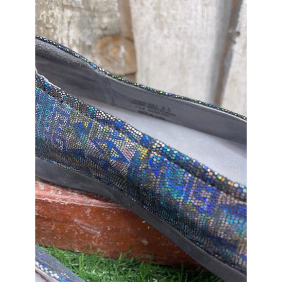 Alegria Petal Rave on the Nile Ballet Comfort Flats Leather Women's 8.5 - Picture 4 of 6